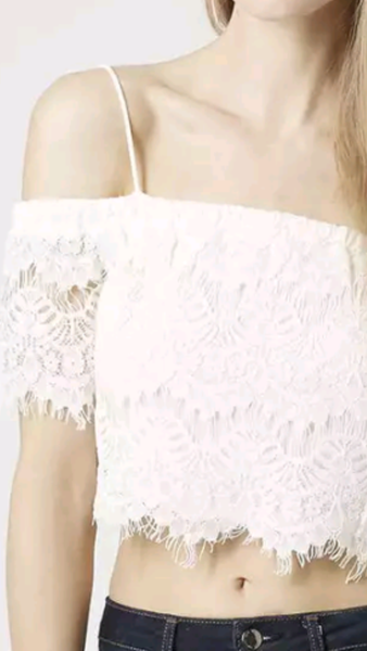 Can I wear a cream lace top to a wedding?