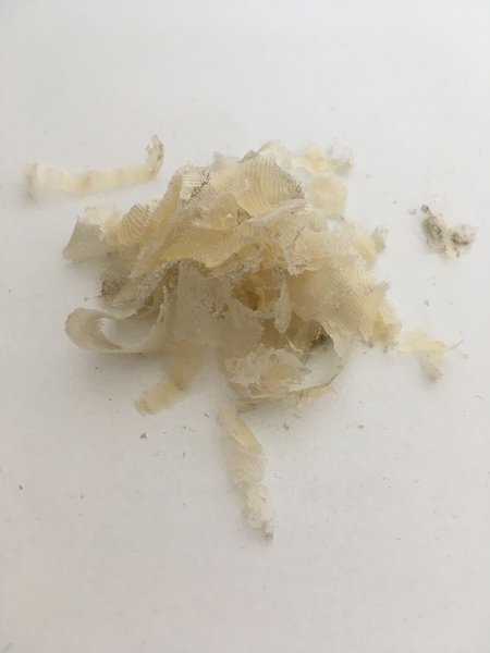 So I just dusted off my dead skin scraper and...