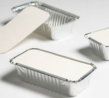 Using foil containers to make mini chicken pot pies?