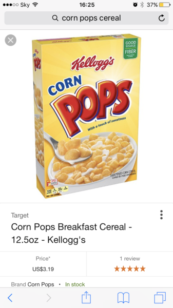 Help me remember this cereal!