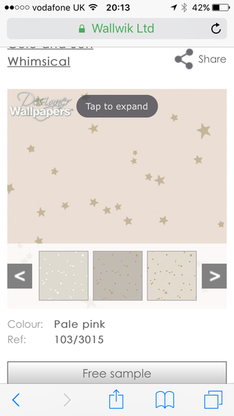 Pink, gold stars, geometric patterns... help