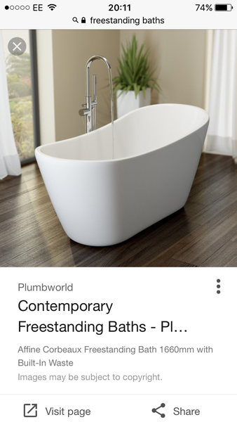 Free standing baths