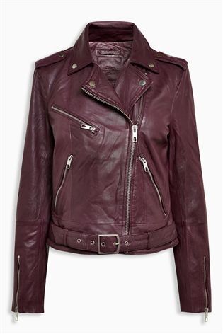 What colour biker jacket?