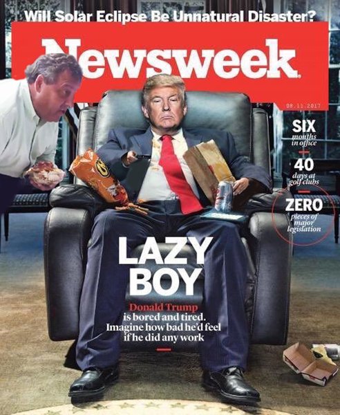 Is this just real life? Is this just fantasy? ScaraMooch, keep your hands away from me. Trump continued