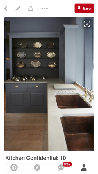 How can I make this kitchen LESS modern?!