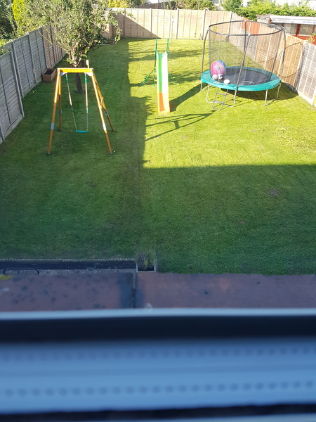 To astro turf my garden?