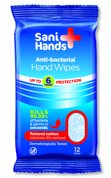 Want to try Sani Hands Anti-bacterial Hand Wipes - chance to win £300 NOW CLOSED