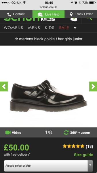 to not want dd to have these school shoes?