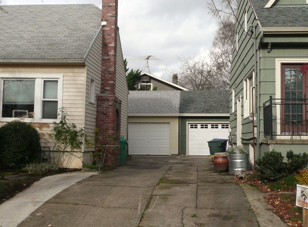 NDN, shared driveway and bin - aibu?