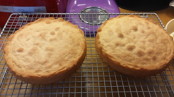Village show Victoria sponge - no baking powder?