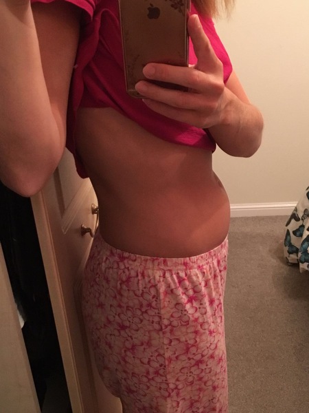 When did you start to show? Would love to see pics!