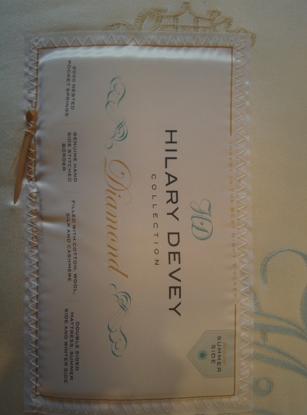 Read Mumsnetters’ feedback on the Hilary Devey Collection Mattress - non testers - chance to win £300 voucher! NOW CLOSED