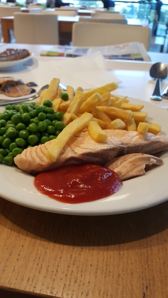 To love a fish supper.
