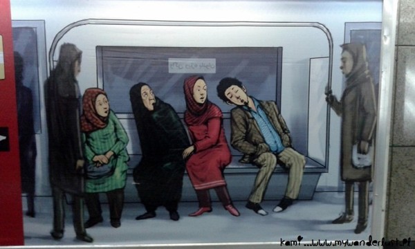 Bloody hell - women only carriages AGAIN