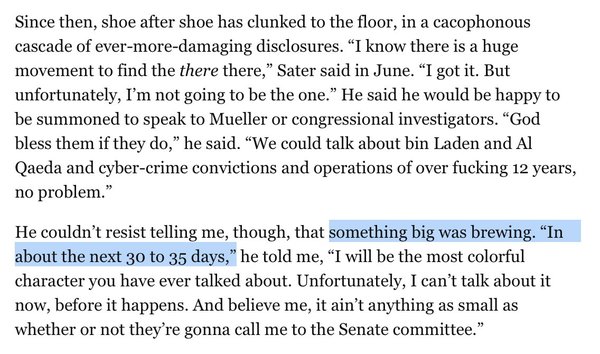 Trump: yes, we have no Steve Bannon