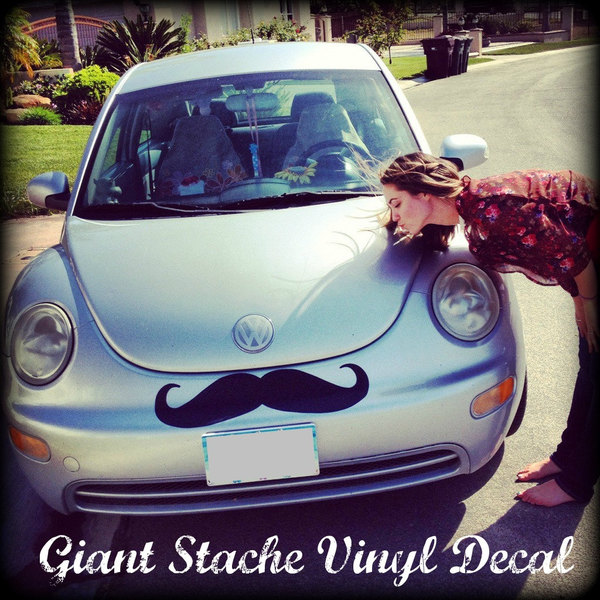 To ask for help hinking of a suitable deterrent for people who put eyelashes on their car headlights
