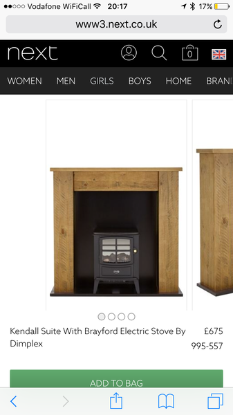 Anyone got an electric log burner?