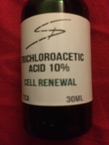 Worried about parcel of acid posted through my door