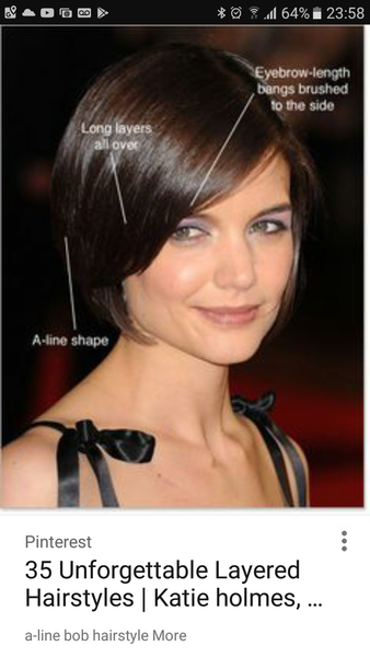 Short hair on woman over 40.