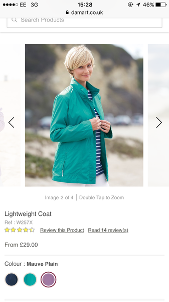 Please help find my mum a jacket!