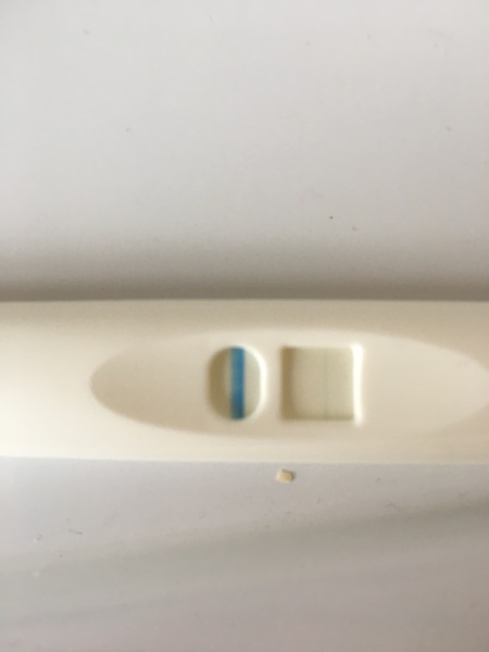 Very faint tests what gives?