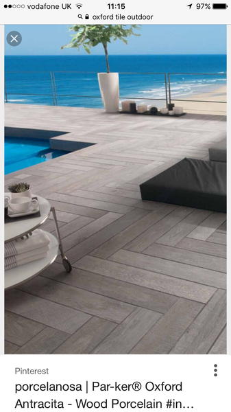 Can we talk again about outdoor porcelain tiles?