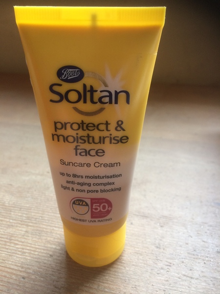 Sunblock without spots