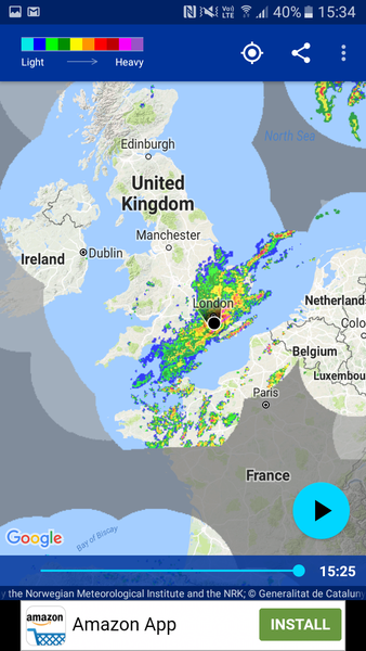 So is that it for summer weather now?