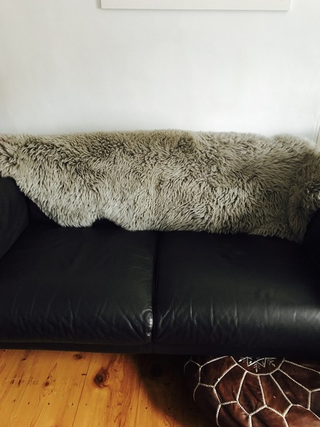 Sheepskin rug-Dunelm