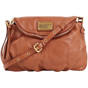 Tan cross body bag
