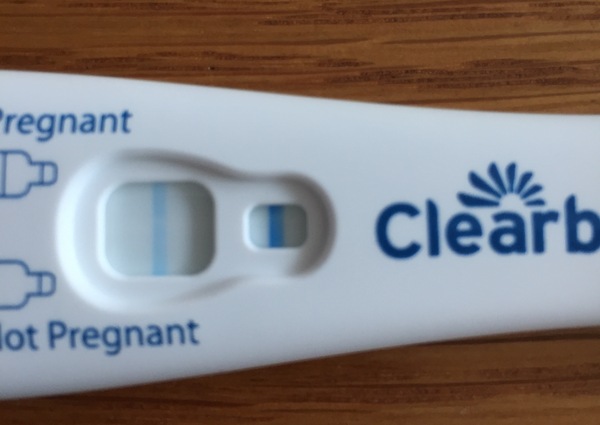 Dubious about this pregnancy test result. Thoughts please? Pic included