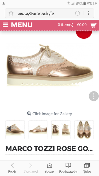 I glimpsed a tourist wearing my perfect shoes.  Please help me find them.