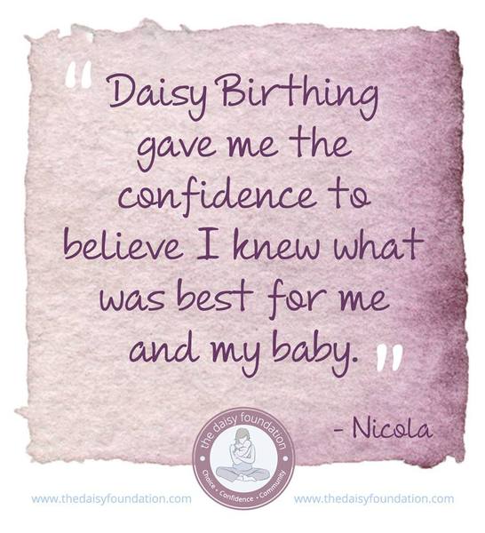 Antenatal Birthing classes by The Daisy Foundation Weybridge