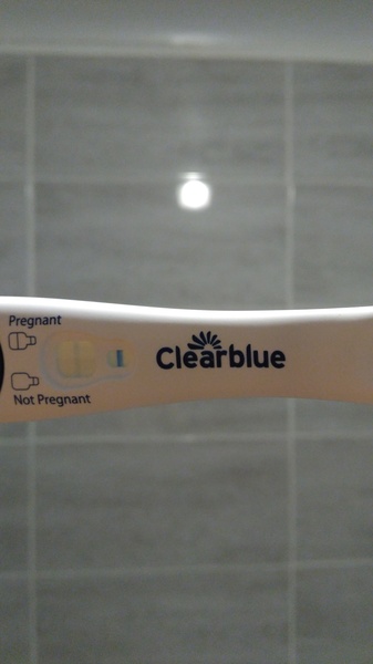 Very faint line on test