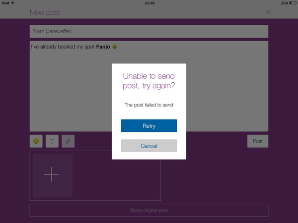 Problem with app