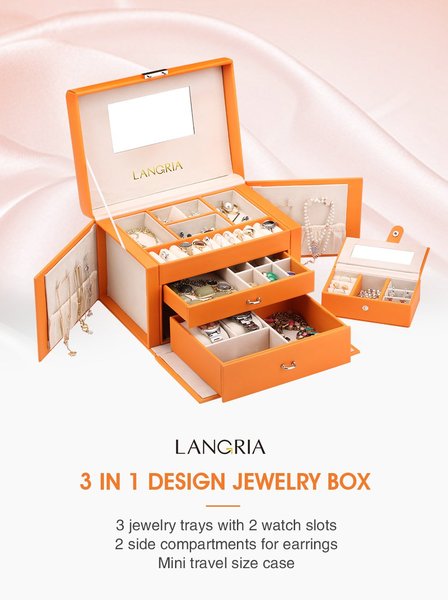 £14 off Rectangular Jewelry Box for £15.99