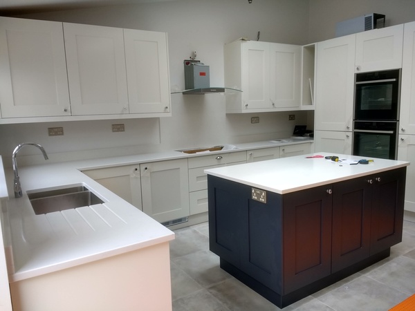 Navy/ dark blue kitchen cabinets, where else to find?