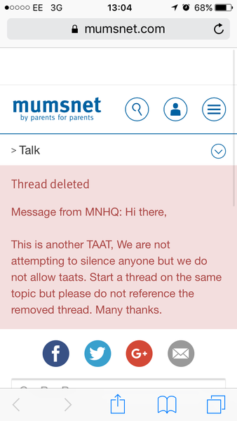 Has the "Silenced" thread. Even deleted?