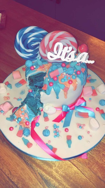 GENDER REVEAL TODAY!! what do you think???
