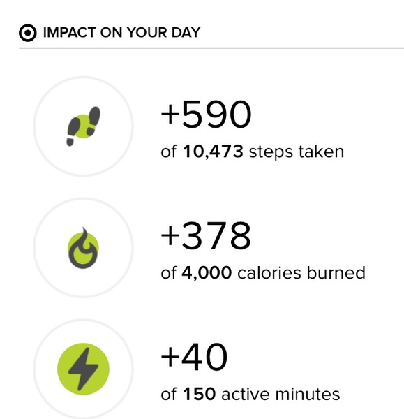 To ask how many steps you do in a day?