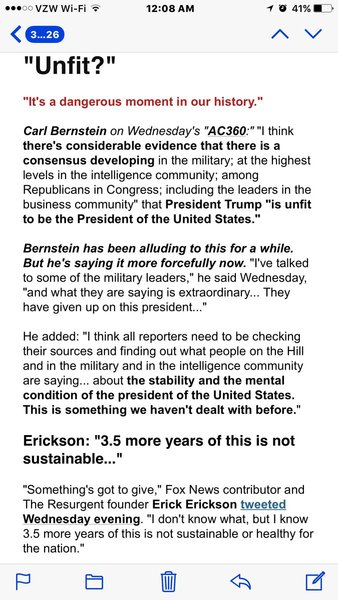 It's official. There has never been a POTUS as --vile-- unpopular as Trump. Sad! Trump cont.