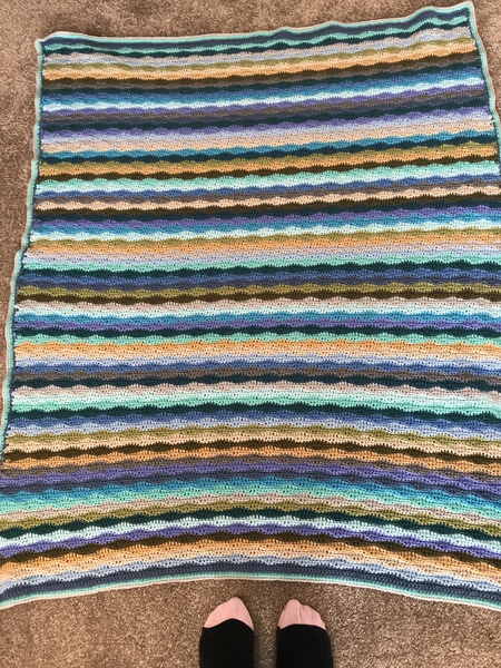 Anyone made the Attic 24 ripple blanket?