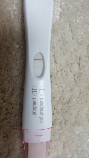 Faint positive after miscarriage