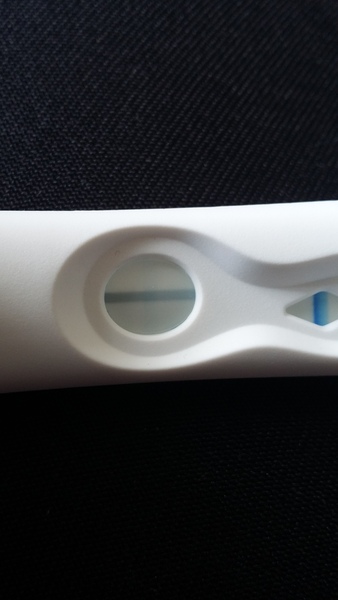 Is this clear blue a positive