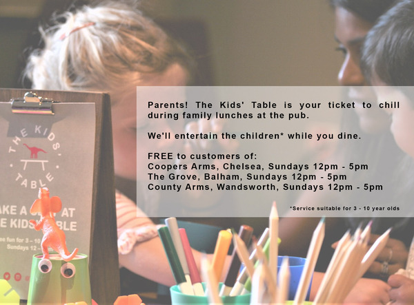 FREE kids entertainment at Balham and Wandsworth pubs