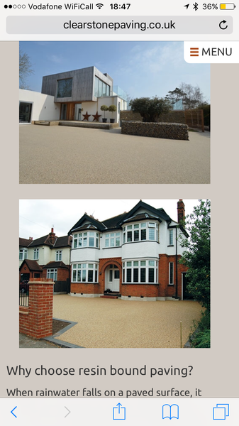Resin surfacing