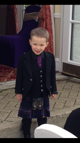 Don't want my 2 year old to wear a kilt. AIBU?