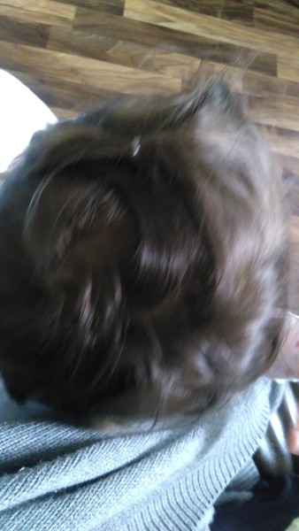 Keeping hair clips in toddler hair