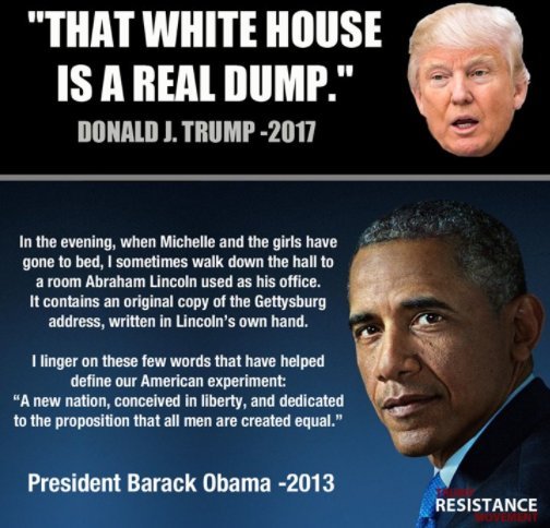 It's official. There has never been a POTUS as --vile-- unpopular as Trump. Sad! Trump cont.