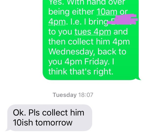 The ignoring.....not so gaaaaa (part 2)